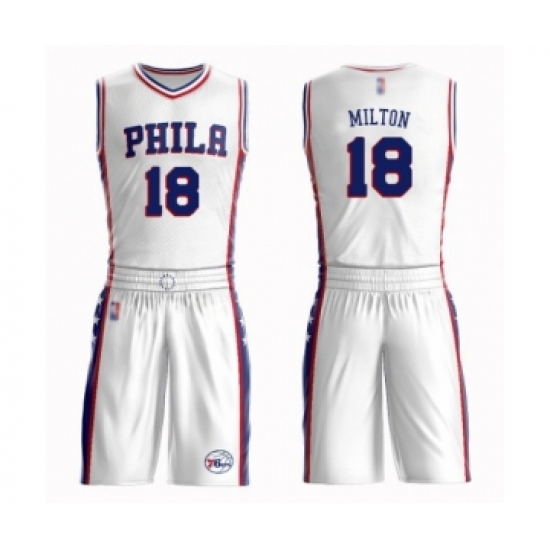 Shake Milton Royal Philadelphia 76ers Player-Issued #18 Jersey from the  2020-21 NBA Season - Size 46+4