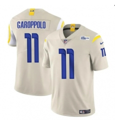 Youth Los Angeles Rams #11 Jimmy Garoppolo Bone Vapor Untouchable Football Stitched Jersey