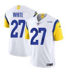 Youth Los Angeles Rams #27 Tre'Davious White White Vapor Untouchable Football Stitched Jersey