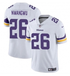 Men's Minnesota Vikings #26 Kene Nwangwu White Vapor Untouchable Limited Stitched Jersey