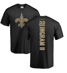 NFL Nike New Orleans Saints #22 Mark Ingram Black Backer T-Shirt