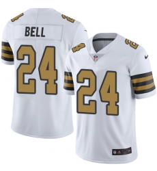 Youth Nike New Orleans Saints #24 Vonn Bell Limited White Rush Vapor Untouchable NFL Jersey