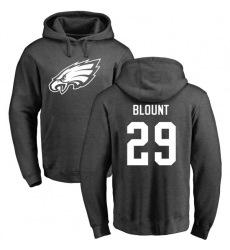 Nike Philadelphia Eagles #29 LeGarrette Blount Ash One Color Pullover Hoodie