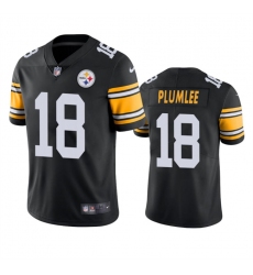 Men's Pittsburgh Steelers #18 John Rhys Plumlee White Vapor Untouchable Limited Football Stitched Jersey