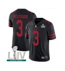 Youth San Francisco 49ers #3 C. J. Beathard Black Vapor Untouchable Limited Player Super Bowl LIV Bound Football Jersey