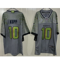 Men's Seattle Seahawks #10 Cooper Kupp Limited Gray Rivalries Vapor Jersey