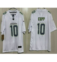 Men's Seattle Seahawks #10 Cooper Kupp Limited White Fashion Vapor Jersey