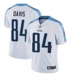 Men's Nike Tennessee Titans #84 Corey Davis White Vapor Untouchable Limited Player NFL Jersey