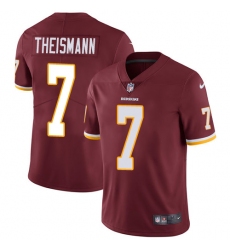 Youth Nike Washington Redskins #7 Joe Theismann Burgundy Red Team Color Vapor Untouchable Limited Player NFL Jersey
