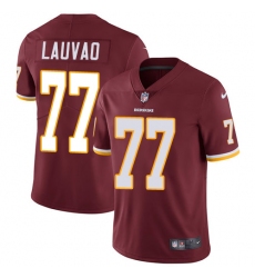 Youth Nike Washington Redskins #77 Shawn Lauvao Burgundy Red Team Color Vapor Untouchable Limited Player NFL Jersey