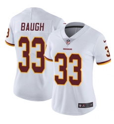 Women's Nike Washington Redskins #33 Sammy Baugh Elite White NFL Jersey