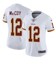 Women's Nike Washington Redskins #12 Colt McCoy White Vapor Untouchable Limited Player NFL Jersey