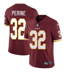 Youth Nike Washington Redskins #32 Samaje Perine Elite Burgundy Red Team Color NFL Jersey