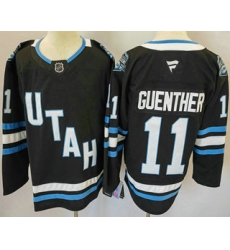 Men's Utah Hockey Club #11 Dylan Guenther Navy 2024 Stitched Jersey