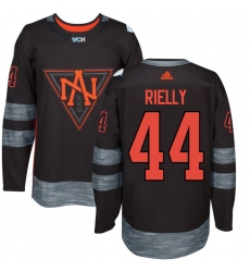 Men's Adidas Team North America #44 Morgan Rielly Premier Black Away 2016 World Cup of Hockey Jersey