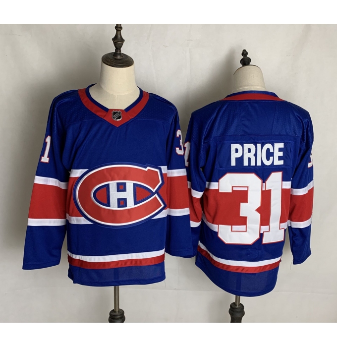 Men's Montreal Canadiens #31 Carey Price Blue 2020-21 Special Edition Replica Player Jersey