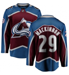Youth Colorado Avalanche #29 Nathan MacKinnon Fanatics Branded Maroon Home Breakaway NHL Jersey