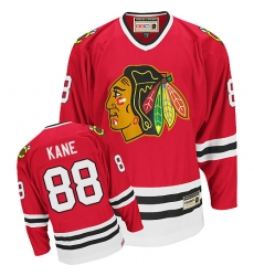 Men's CCM Chicago Blackhawks #88 Patrick Kane Premier Red Throwback NHL Jersey