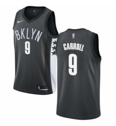 Women's Nike Brooklyn Nets #9 DeMarre Carroll Swingman Gray NBA Jersey Statement Edition