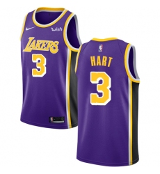 Youth Nike Los Angeles Lakers #3 Josh Hart Swingman Purple NBA Jersey - Statement Edition