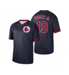 Youth Boston Red Sox #19 Jackie Bradley Jr. Navy Cooperstown Collection Legend Jersey