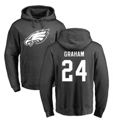 Nike Philadelphia Eagles #24 Corey Graham Ash One Color Pullover Hoodie