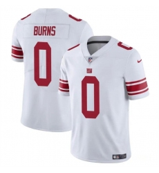 Men's New York Giants #0 Brian Burns White Vapor Untouchable Limited Football Stitched Jersey