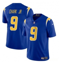 Men's Los Angeles Chargers #9 DJ Chark Jr Royal 2024 Vapor Limited Football Stitched Jersey