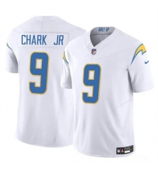 Men's Los Angeles Chargers #9 DJ Chark Jr White 2024 F.U.S.E. Vapor Limited Football Stitched Jersey