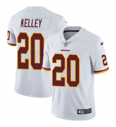 Youth Nike Washington Redskins #20 Rob Kelley White Vapor Untouchable Elite Player NFL Jersey
