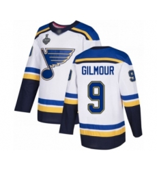 Youth St. Louis Blues #10 Brayden Schenn Fanatics Branded White Away Breakaway 2019 Stanley Cup Final Bound Hockey Jersey