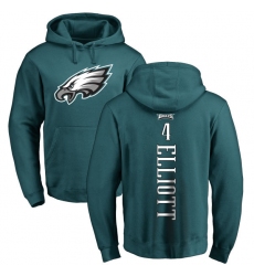 Nike Philadelphia Eagles #4 Jake Elliott Green Backer Pullover Hoodie