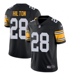Youth Nike Pittsburgh Steelers #28 Mike Hilton Black Alternate Vapor Untouchable Limited Player NFL Jersey
