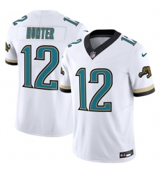 Men's Jacksonville Jaguars #12 Travis Hunter White 2026 F.U.S.E. Vapor Untouchable Limited Football Stitched Jersey