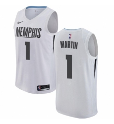 Youth Nike Memphis Grizzlies #1 Jarell Martin Swingman White NBA Jersey - City Edition