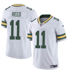 Men's Green Bay Packers #11 Jayden Reed White Vapor Untouchable Football Stitched Jersey