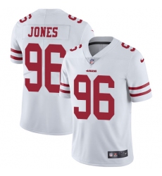 Youth Nike San Francisco 49ers #96 Datone Jones White Vapor Untouchable Limited Player NFL Jersey