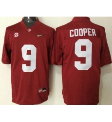 Alabama Crimson Tide #9 Amari Cooper Red Limited Stitched NCAA Jersey