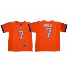 Tigers #7 Austin Bryant Orange Limited Stitched NCAA Jersey