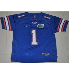 Gators #1 Chris Rainey Blue Embroidered NCAA Jersey