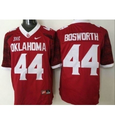 Men Oklahoma Sooners #44 Brian Bosworth Red New XII Stitched NCAA Jersey