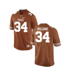 Texas Longhorns 34 Williams orange m&n Jerseys