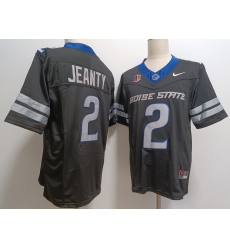 Men's Boise State Broncos #2 Ashton Jeanty Black 2024 F.U.S.E. Vapor Limited Stitched Football Jersey