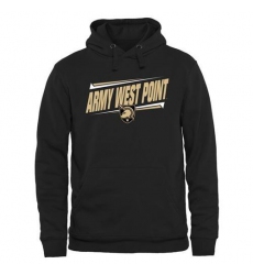 Army Black Knights Black Double Bar Pullover Hoodie
