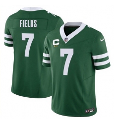 Men's New York Jets #7 Justin Fields Green 2025 F.U.S.E. With 2-Star C Vapor Untouchable Limited Football Stitched Jersey