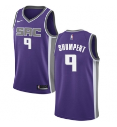 Women's Nike Sacramento Kings #9 Iman Shumpert Authentic Purple NBA Jersey - Icon Edition