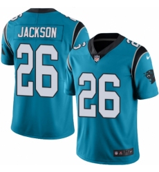 Youth Nike Carolina Panthers #26 Donte Jackson Limited Blue Rush Vapor Untouchable NFL Jersey