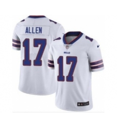 Men's Buffalo Bills #17 Josh Allen White Vapor Untouchable Limited Stitched Jersey