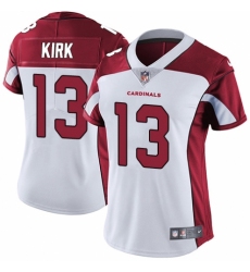 Women's Nike Arizona Cardinals #13 Christian Kirk White Vapor Untouchable Limited Player NFL Jersey