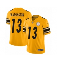 Women's Pittsburgh Steelers #13 James Washington Limited Gold Inverted Legend Football Jersey